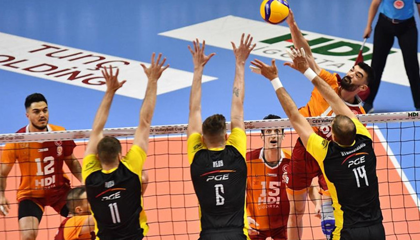 Galatasaray HDI Sigorta, CEV Kupasında mağlup