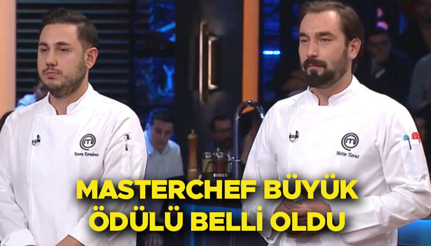 MASTERCHEF BÜYÜK ÖDÜLÜ NE OLDU 2022 MasterChef şampiyonu ne kadar kazanacak Somer Şef canlı yayında açıkladı...