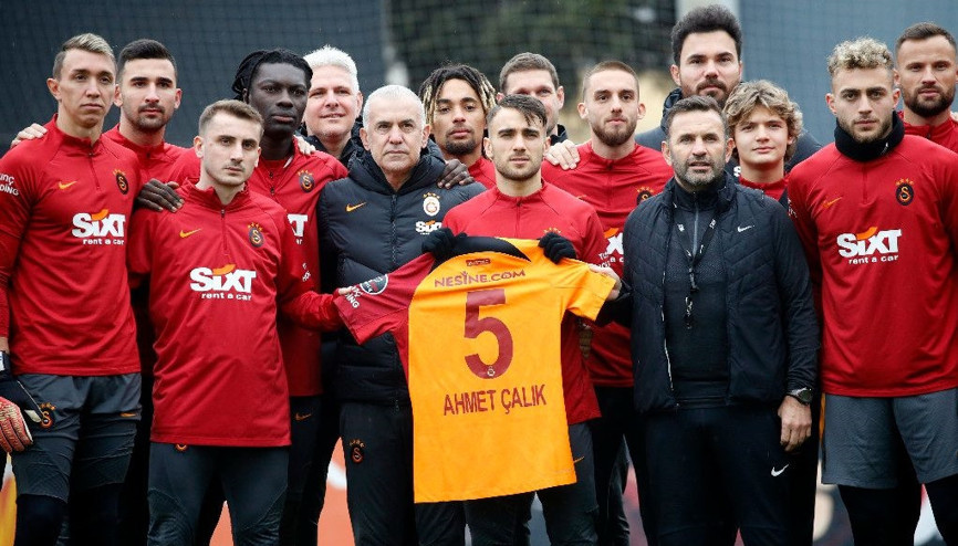 Galatasaray idmanında Ahmet Çalık unutulmadı