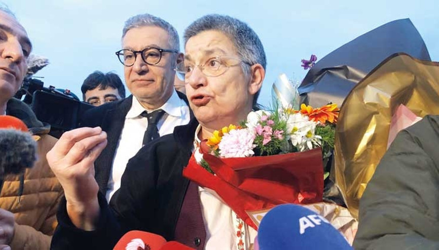 Fincancı’ya hem ceza hem tahliye Fincancı’ya hem ceza hem tahliye