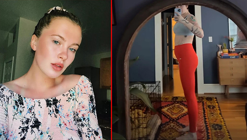 Yılı bebek müjdesiyle kapatmıştı... Instagram paylaşımı herkesi kahkahaya boğdu: Karnım büyümedi, bu bebek içimde kayboldu galiba