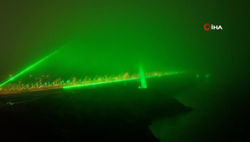 İstanbul’da kartpostallık sis manzarası