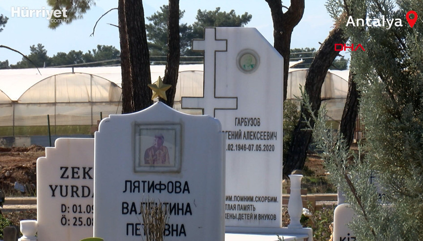 Antalya’da yabancıların aile mezarlığı ilgisi