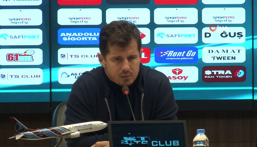 Emre Belözoğlu: Bizim hedefimiz ilk üç içerisinde olmak
