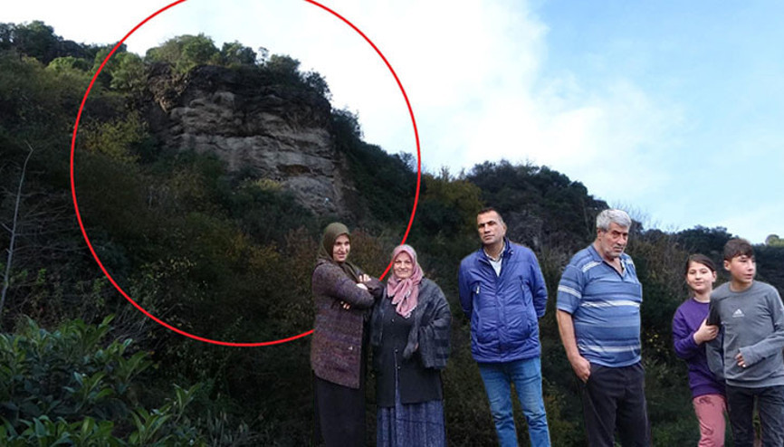 60 tonluk tehdit 19 eve yıkım kararı alındı... Her an kopabilir