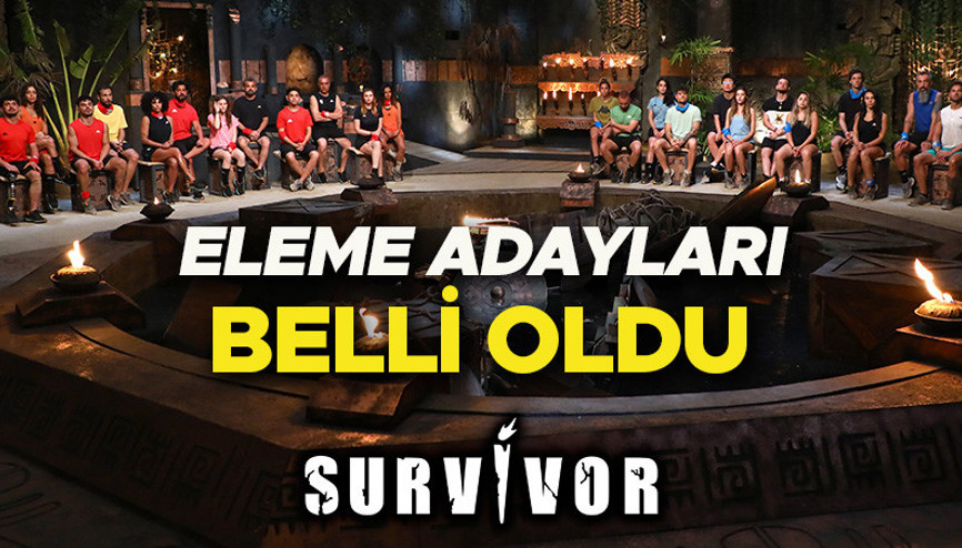 SURVİVOR ELEME ADAYLARI KİMLER OLDU, dün gece eleme potasına kimler gitti Sezonun ikinci konseyi... İşte 16 Ocak Survivor 2023 dokunulmazlığı kazanan takım