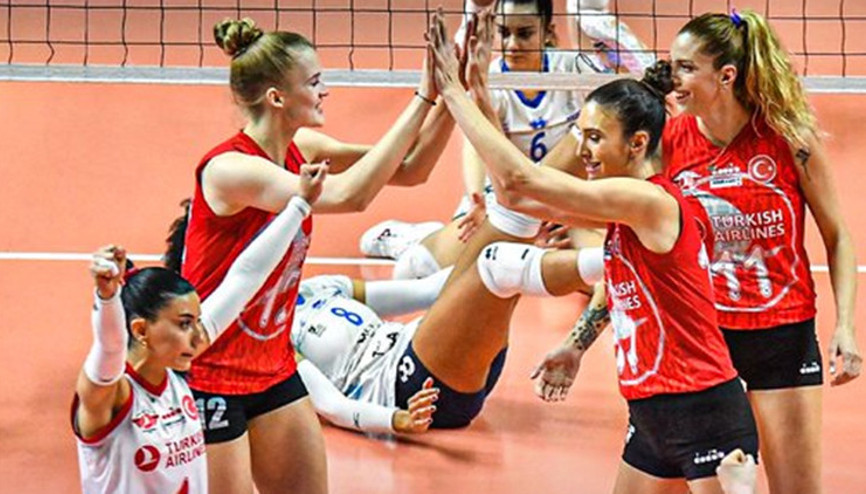 Türk Hava Yolları, CEV Kupasında play-off turuna yükseldi