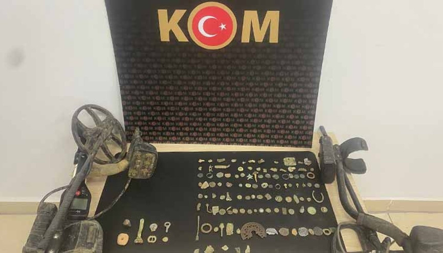 Edirnede tarihi eser operasyonu 115 tarihi obje ele geçirildi