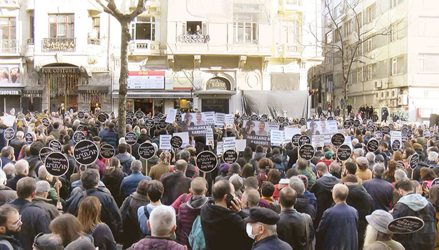 Hrant Dink anıldı... 16 yıllık acı