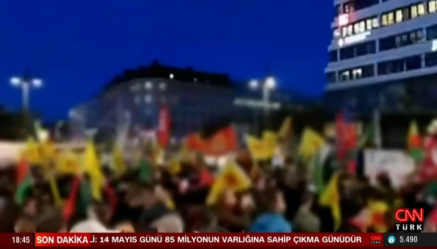 İsveçten Türkiye karşıtı eyleme onay
