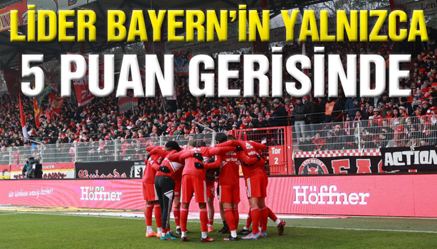 Urs Fischerın Union Berlini tarih yazmaya devam ediyor.