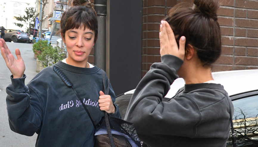 Ünlü oyuncu makyajsız görüntülendi Beni bu halde çektiniz ya...