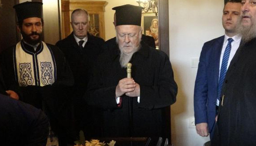 Fener Rum Patriği Bartholomeosun ablası Gökçedada toprağa verildi