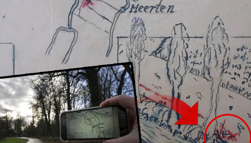 Gizli harita ortaya çıktı, hazine avı başladı