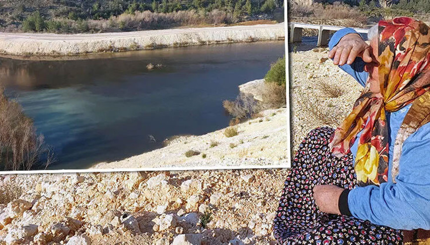 Göksu Nehrinin rengi, yine siyaha döndü