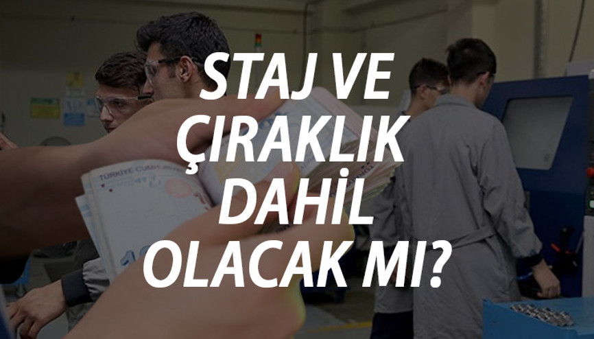 EYT staj ve çıraklık sigortası başlangıç hesaplanacak mı EYT Pazartesi günü Meclis’e geliyor…