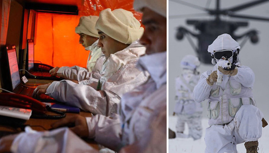 Sarıkamışta nefes kesen kış tatbikatı Sarıkamışta nefes kesen kış tatbikatı