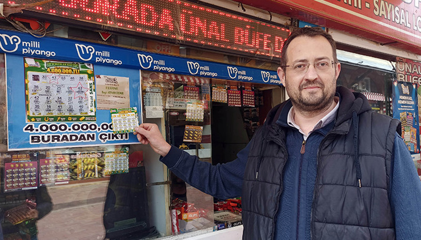 Edirnede para üstü olarak aldığı Kazı Kazandan, 4 milyon lira çıktı