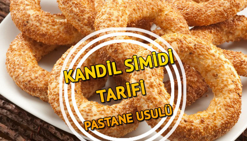 KANDİL SİMİDİ TARİFİ (Mahlepli, Mahlepsiz, Susamlı, Susamsız) || Ağızda dağılan pastane usulü kandil simidi tarifi nasıl yapılır, malzemeleri nelerdir
