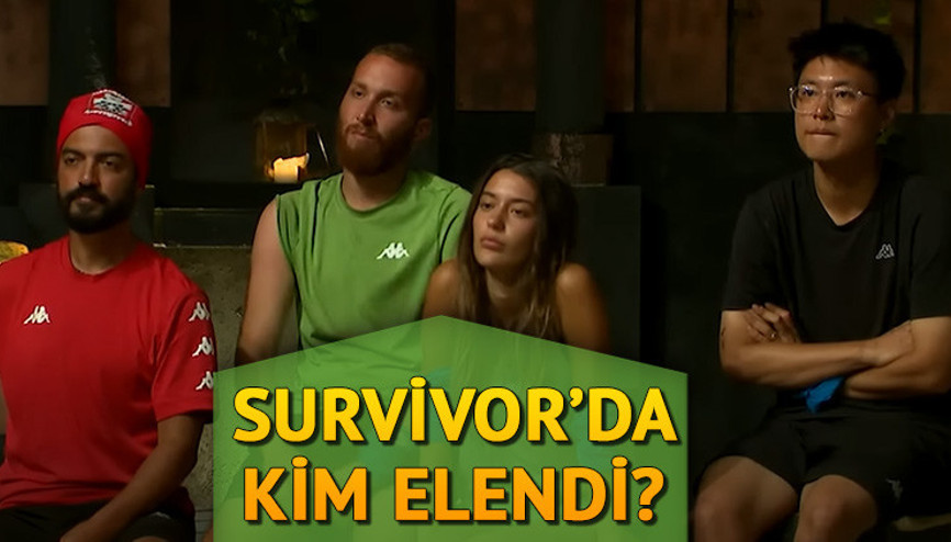 SURVİVORDA KİM ELENDİ, kim gitti Adaya veda eden isim şaşırttı İşte 25 Ocak Çarşamba SMS oy sıralamasına göre Survivordan elenen yarışmacı