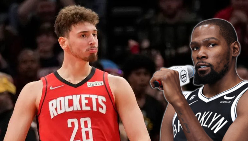 Kevin Durant’ten, Alperen Şengün’e övgü dolu sözler