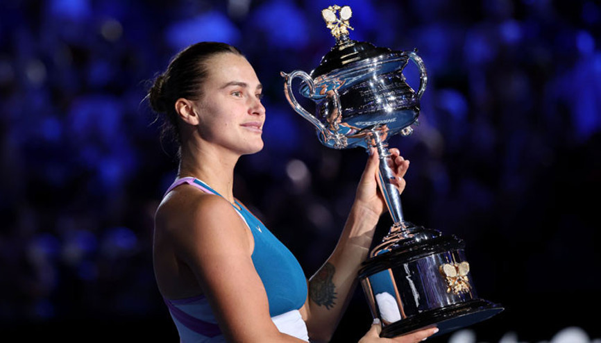 Avustralya Açıkta şampiyon Aryna Sabalenka İlk kez...