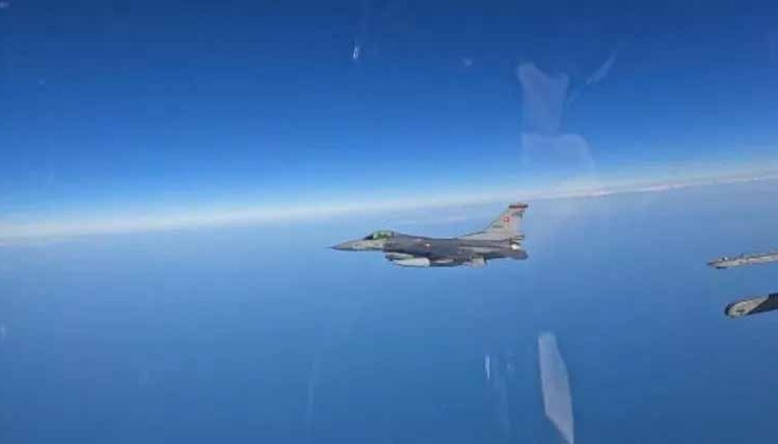 MSB, F-16ların eğitim uçuşunu paylaştı