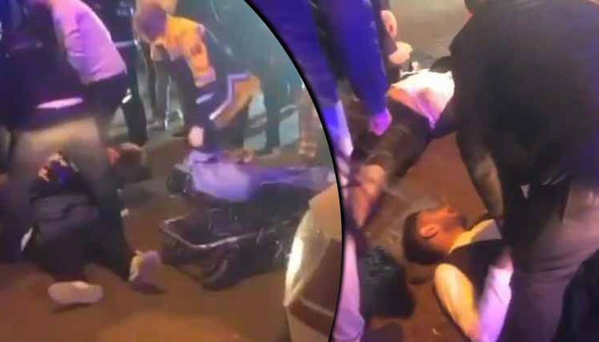 Çekmeköyde el freni çekilmeyen araç dehşet saçtı: 1 ölü, 5 yaralı