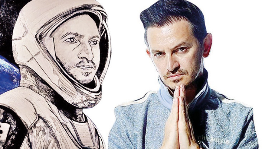 Burak Yeterden uzayda konser