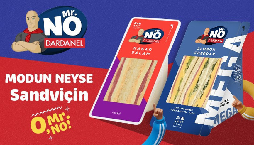 Türkiye’nin en çok tüketilen hazır sandviçi Mr. NO ile her modun bir sandviçi var