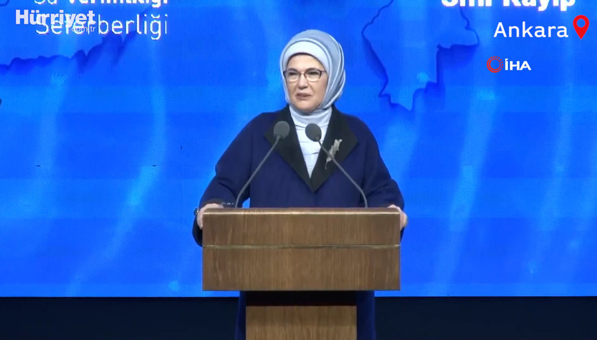 Emine Erdoğan: Su vatandır inancıyla geleceğimize birlikte sahip çıkalım Emine Erdoğan: Su vatandır inancıyla geleceğimize birlikte sahip çıkalım