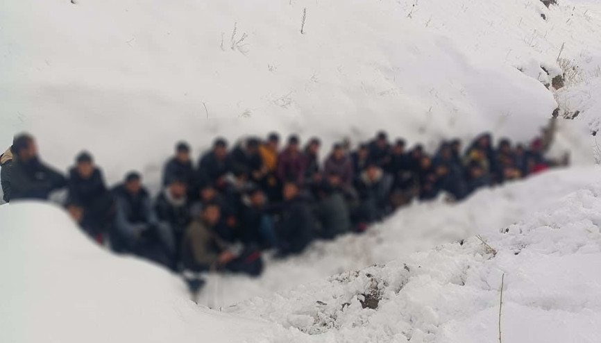 Vanda 240 kaçak göçmen yakalandı, 5 organizatör tutuklandı