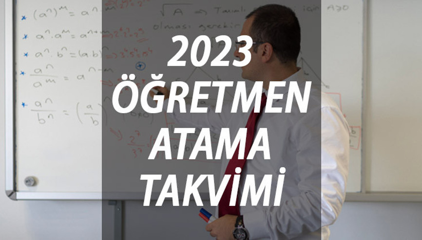 ÖĞRETMEN ATAMASI NE ZAMAN MEB 2023 sözleşmeli öğretmen atama takvimi açıklandı mı