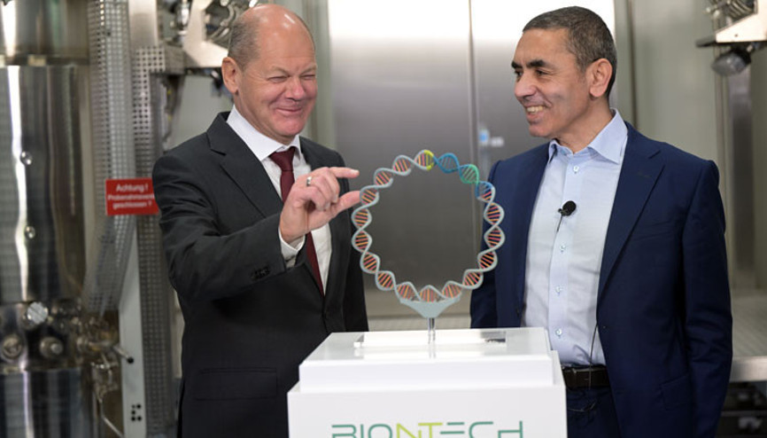 Başbakan Scholz, BioNTech’i ziyaret etti