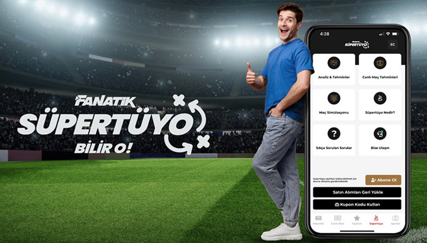 Fanatik’ten sporseverlere Süpertüyo