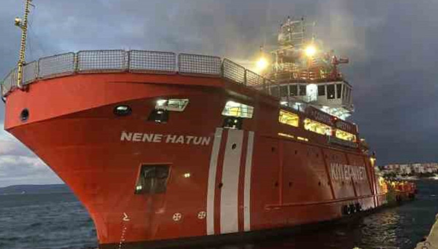 Nene Hatun Gemisi, İstanbul’dan İskenderun’a hareket etti