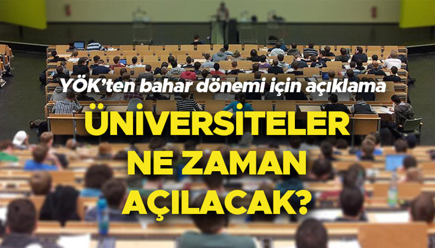 OKULLAR VE ÜNİVERSİTELER TATİL Mİ | Üniversiteler ne zaman açılacak, tatil uzadı mı Peş peşe ikinci dönem için yeni karar... Marmara Üniversitesi ve İstanbul Üniversitesinden açıklama