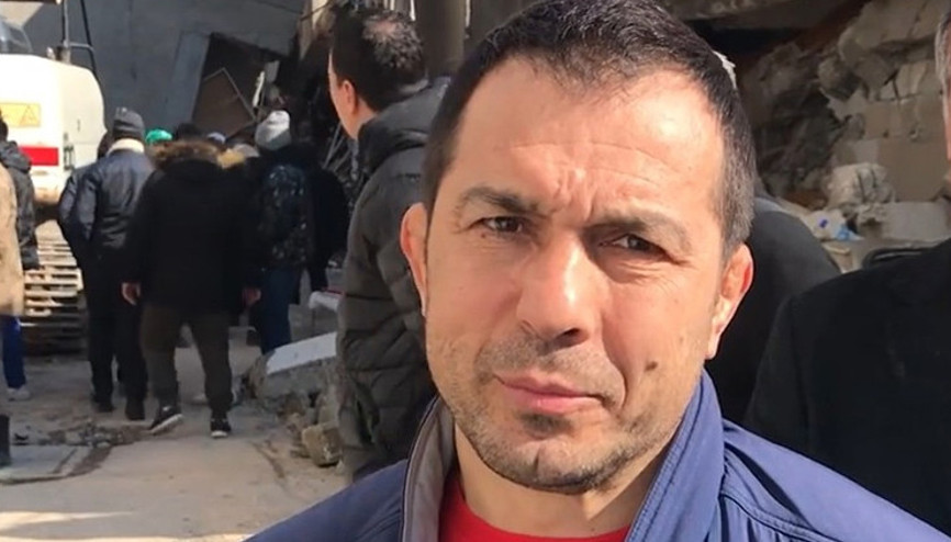 Şeref Eroğlu: 4 sporcumuz daha enkaz altında Şeref Eroğlu: 4 sporcumuz daha enkaz altında