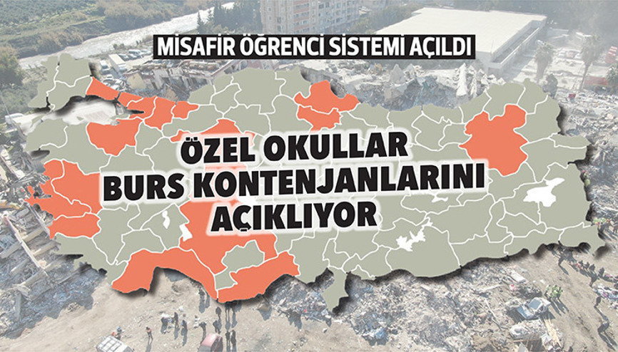 Özel okullar burs kontenjanlarını açıklıyor