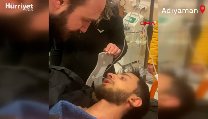 133 saatte kurtarılan Barış, yanındaki 1 litre kolayı içerek hayatta kalmış