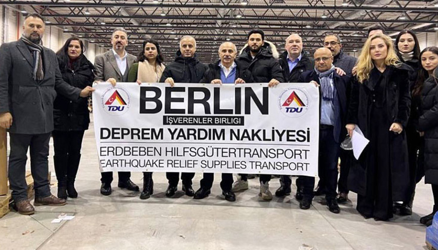 Almanya’dan yardımlar devam ediyor
