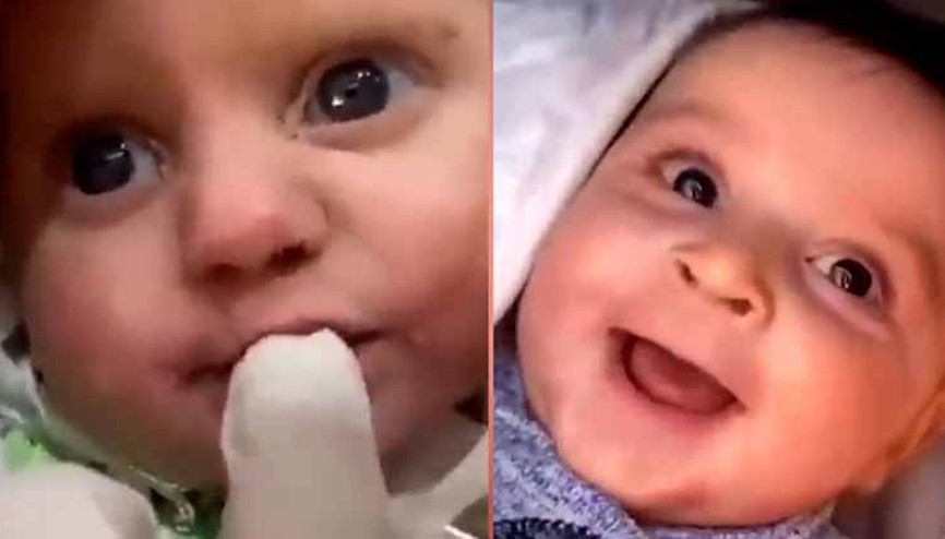 107inci saatin mucizesi hayata böyle gülümsedi