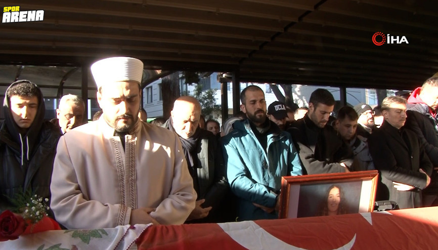 Milli basketbolcu Nilay Aydoğan, son yolculuğuna uğurlandı