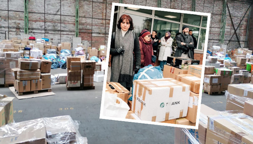 Frankfurt’taki yardım kampanyası sürüyor