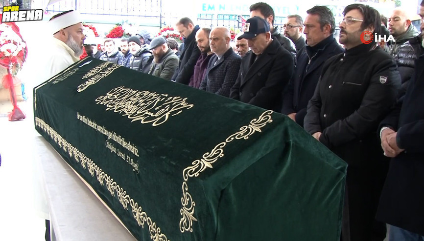 Süleyman Hurma’nın babası Ziya Hurma, son yolculuğuna uğurlandı