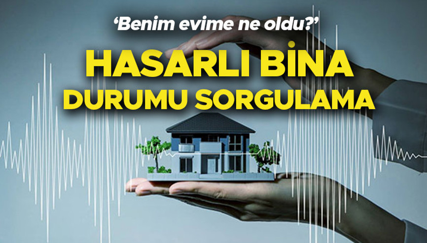 Hasar tespiti sorgulama: Bina hasar tespit sonucu nasıl öğrenilir Benim evime ne oldu e-Devlet başvuru sonucu ekranı Hasar tespiti sorgulama: Bina hasar tespit sonucu nasıl öğrenilir Benim evime ne oldu e-Devlet başvuru sonucu ekranı
