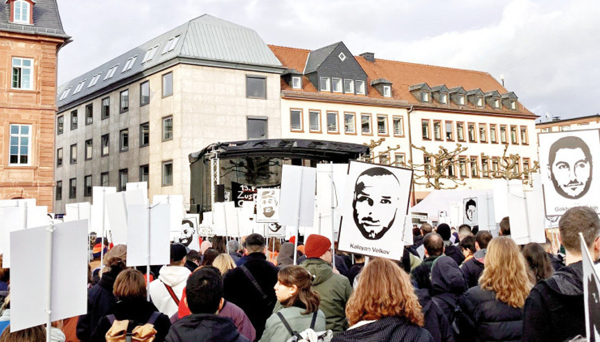 Hanau kurbanları anıldı