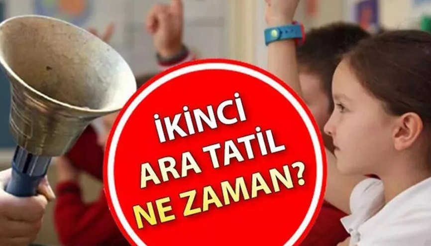 İkinci ara tatil ne zaman, olacak mı, kaç gün olacak MEB 2023 Nisan tatili ve yaz tatili tarihleri