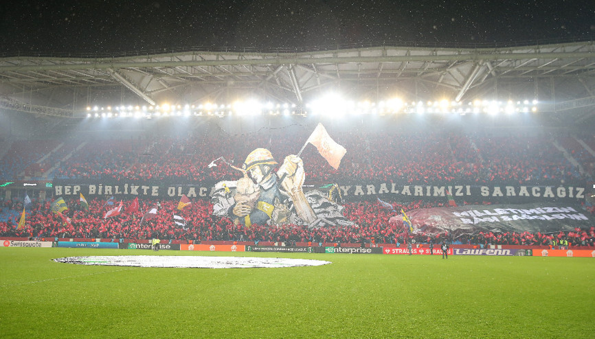 Trabzonspor, Basel maçı bilet gelirlerini AFAD’a aktardı