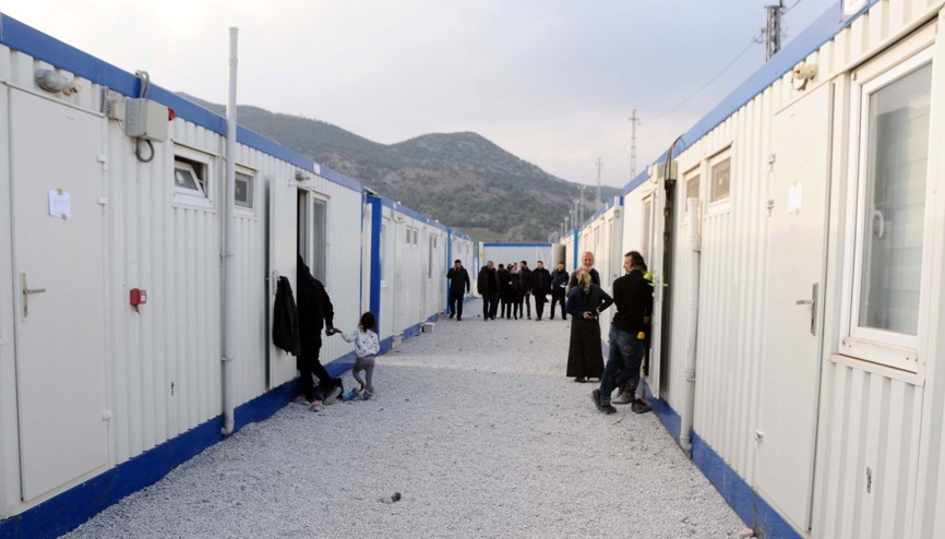 Kalyon Holdingin kurduğu konteyner kente depremzedeler yerleşiyor